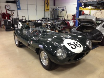 D-type w/Lola behind