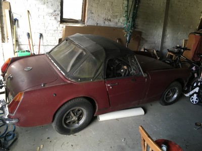 Had lots of work before it was laid up....