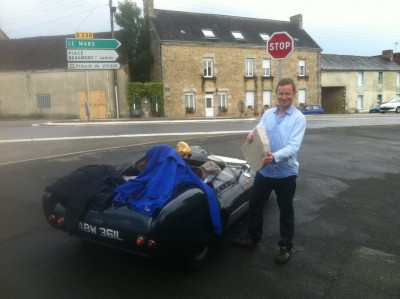 Drying out en-route Le Mans 2014